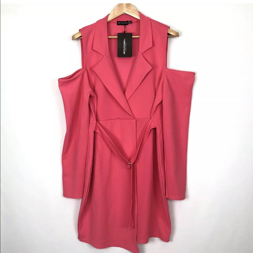 Pretty little things plus size Blazer dress